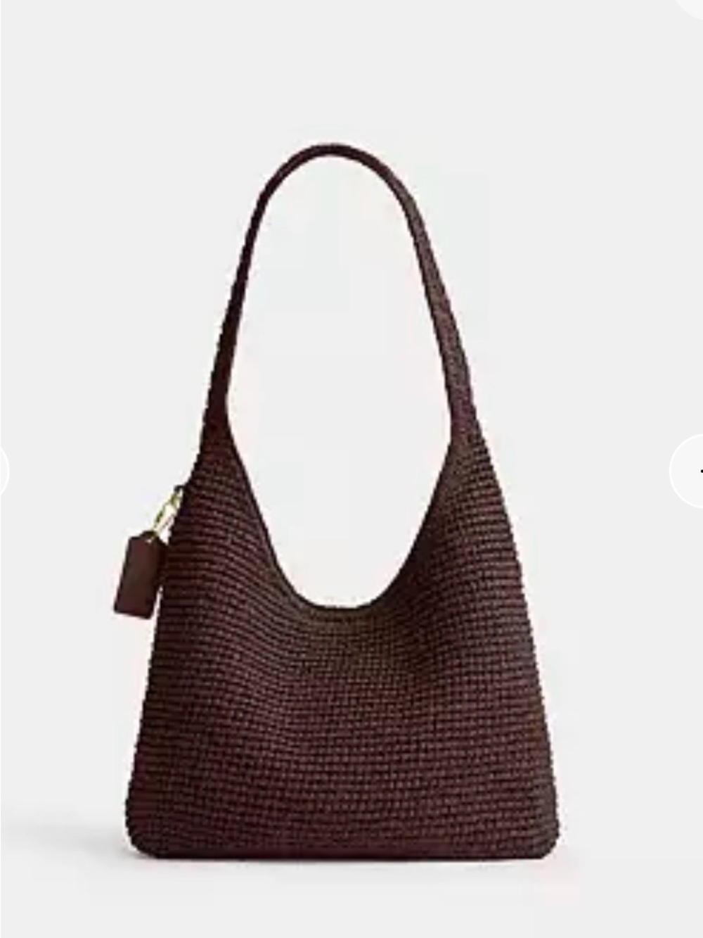 Coach Brooklyn Shoulder Bag 28 (STRAW, BRASS/MAPLE) - Picture 2 of 8